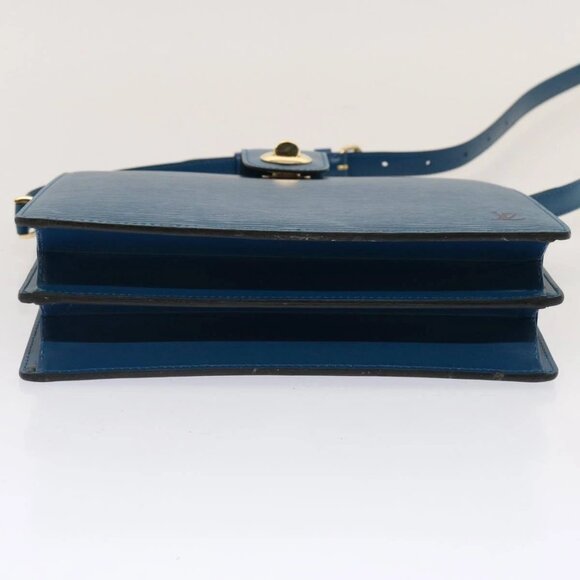 LOUIS VUITTON Epi Capuchin Shoulder Bag Blue - Picture 5 of 16